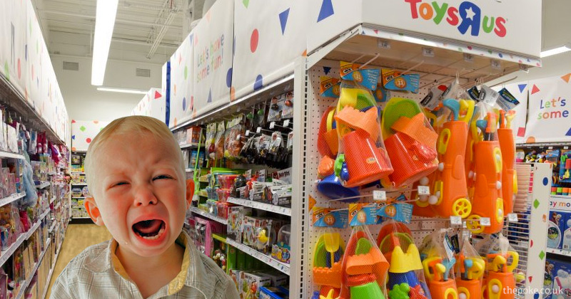 Toys R Us bankruptcy means parents will have to take their kids