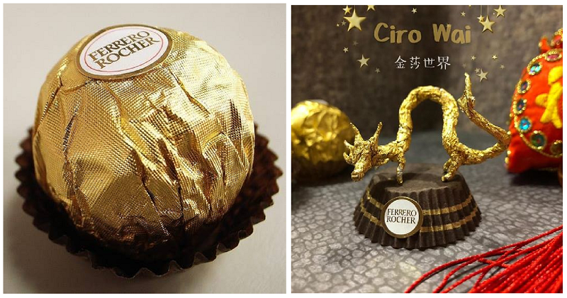 Ferrero Rocher foil art is the best excuse for eating chocolate