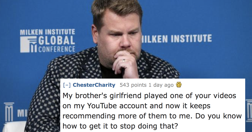 James Corden did a Reddit chat and it went about as well as you’d expect