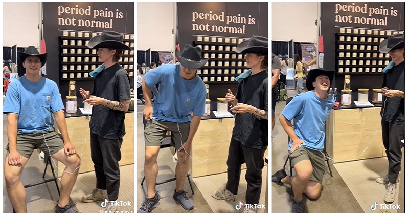 These Cowboys Tried A Period Pain Simulation