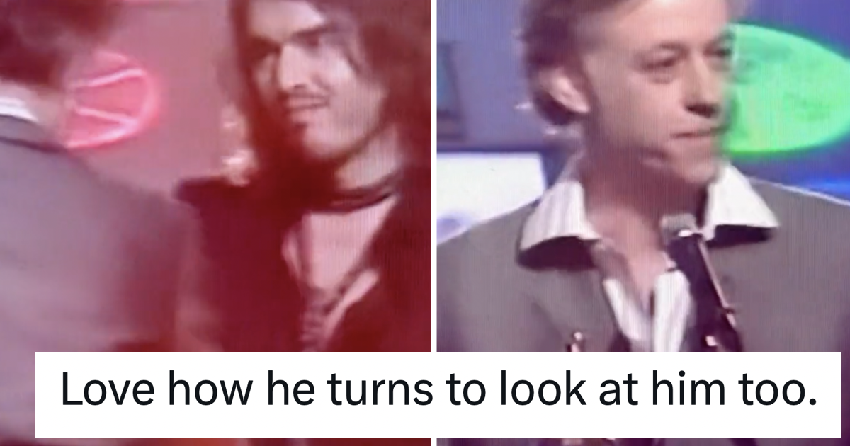 Bob Geldof’s NSFW take on Russell Brand has just gone wildly viral for reasons we presumably don’t need to go into