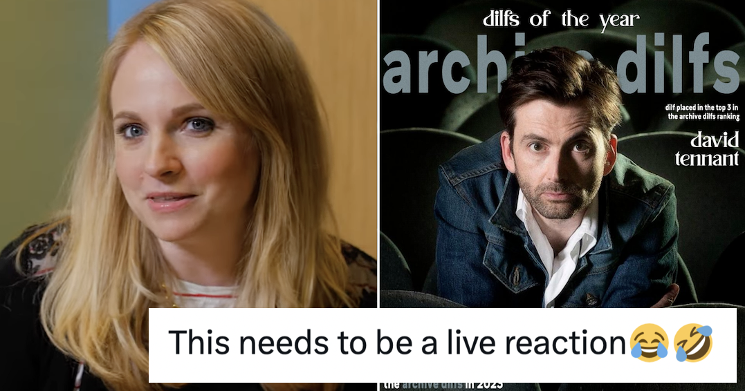 Tennant had the best response after husband David was named a