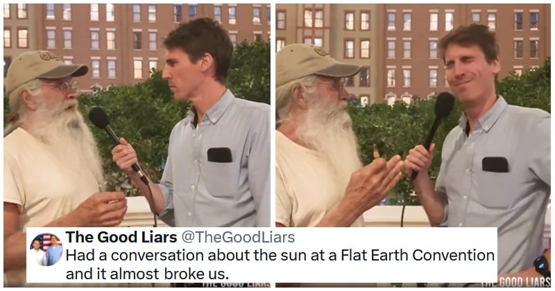 What this flat-earther had to say about the Sun has slightly broken everyone’s brain