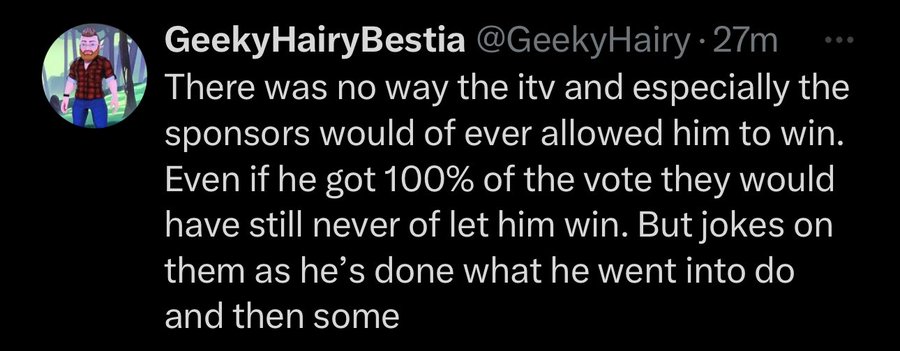 Nigel Farage fans’ fury that their man didn’t win might be the best I’m A Celeb thing ever