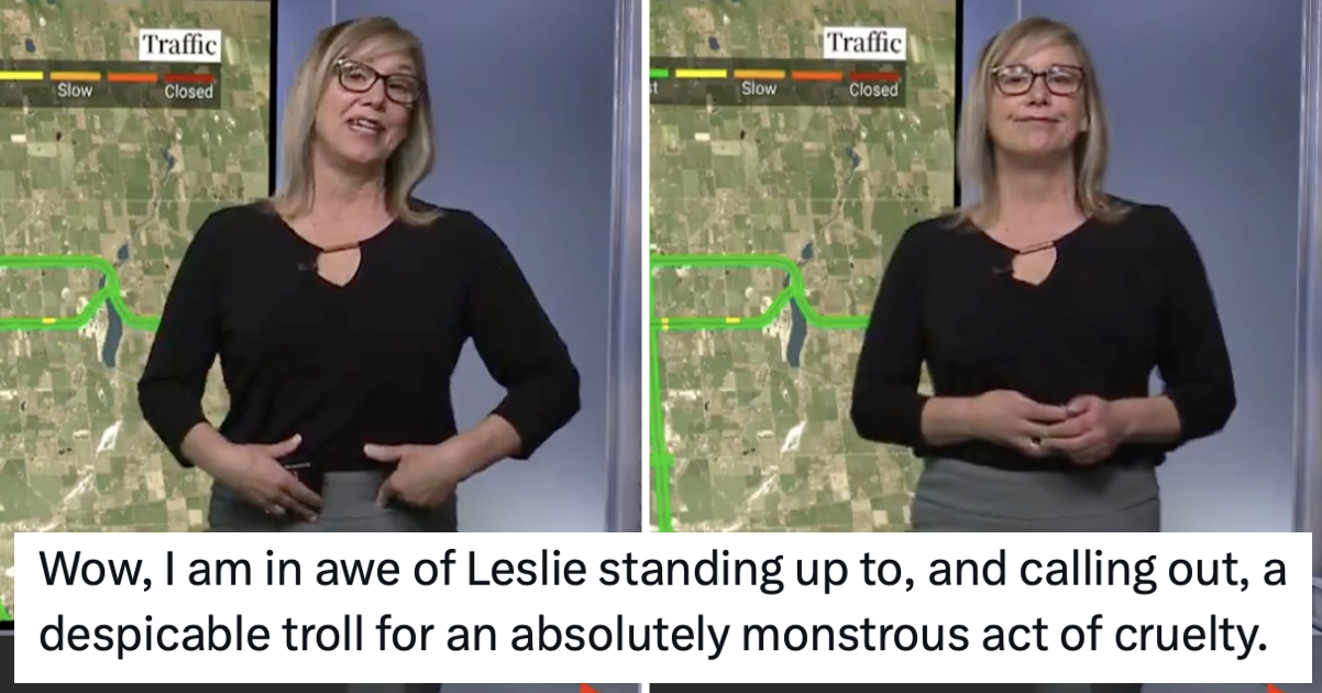 This presenter had a message for a body-shaming viewer who criticised her clothes and it was sheer perfection