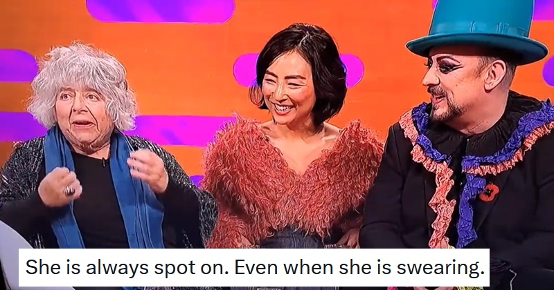 Miriam Margolyes absolutely nails it when talking about using pronouns