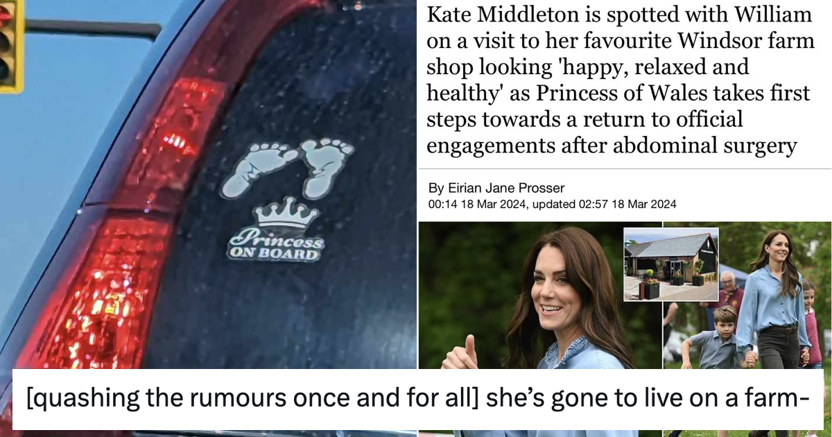 The Kate Middleton saga shows no signs of going away just yet – 23 favourite things people are saying about the right royal rigmarole
