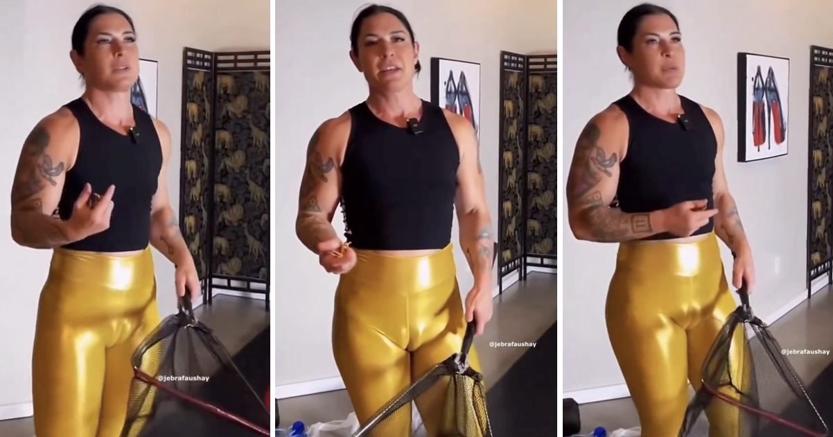 This woman's NSFW (and WTF!) leggings prompted a heap of funny